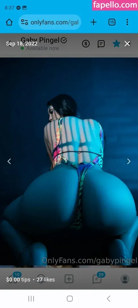 Gabypingel Onlyfans Photo Gallery 
