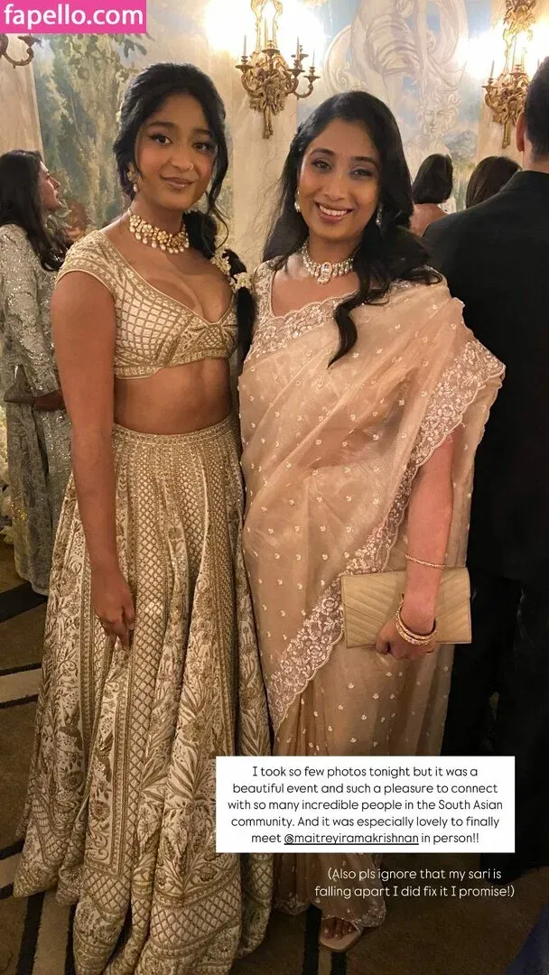 Maitreyi Ramakrishnan Onlyfans Photo Gallery 