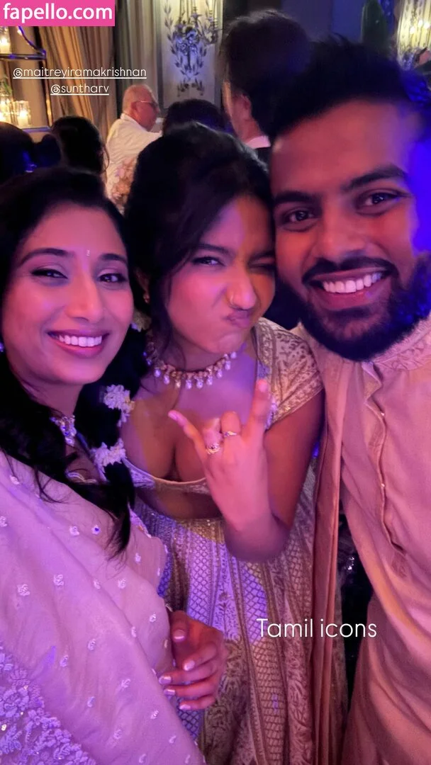 Maitreyi Ramakrishnan Onlyfans Photo Gallery 