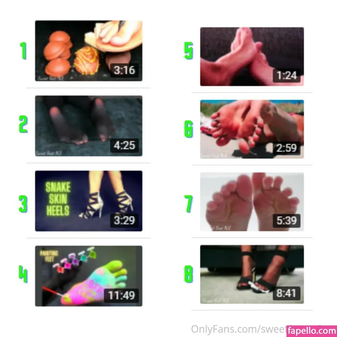 sweetfeetnzfree Onlyfans Photo Gallery 