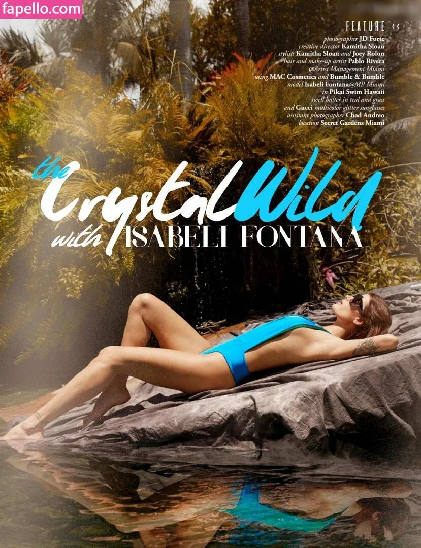 Isabeli Fontana Onlyfans Photo Gallery 