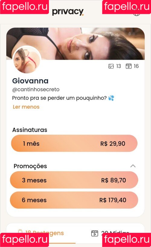 Giovanna Onlyfans Photo Gallery 