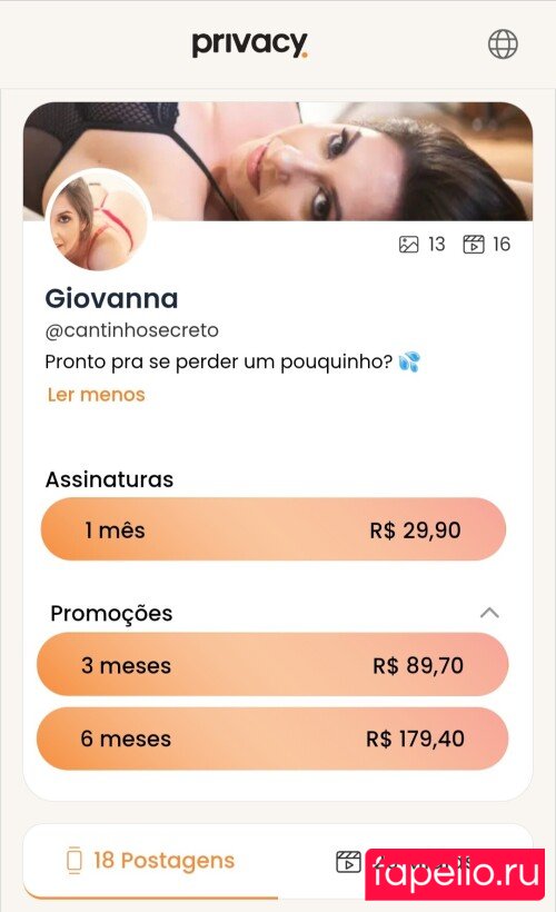 Giovanna Onlyfans Photo Gallery 