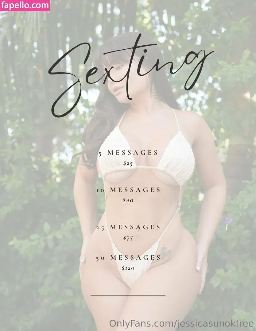 jessicasunokfree Onlyfans Photo Gallery 