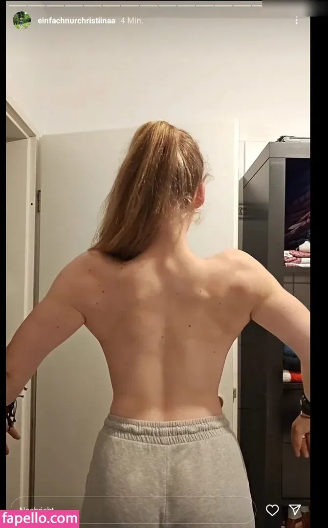 einfachnurchristiinaa Onlyfans Photo Gallery 