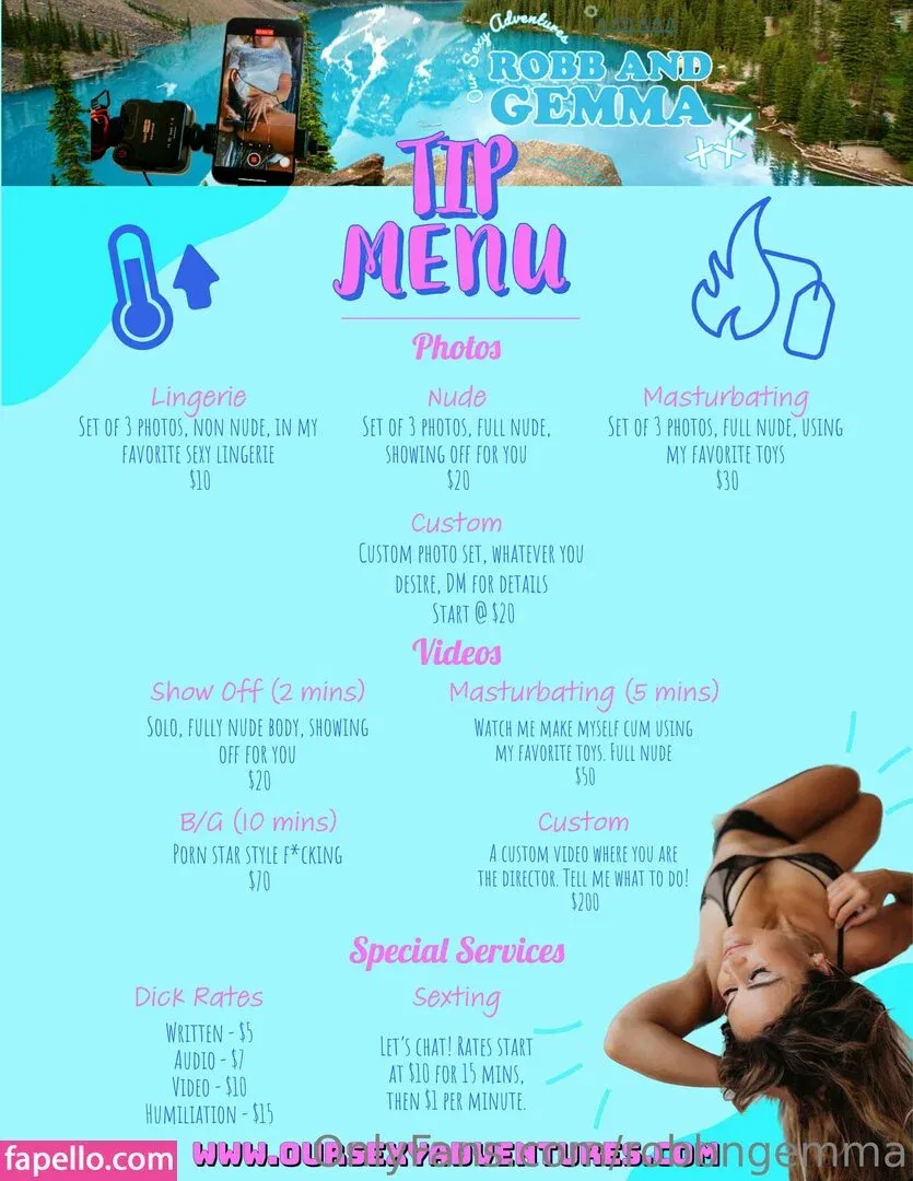 robbngemma Onlyfans Photo Gallery 