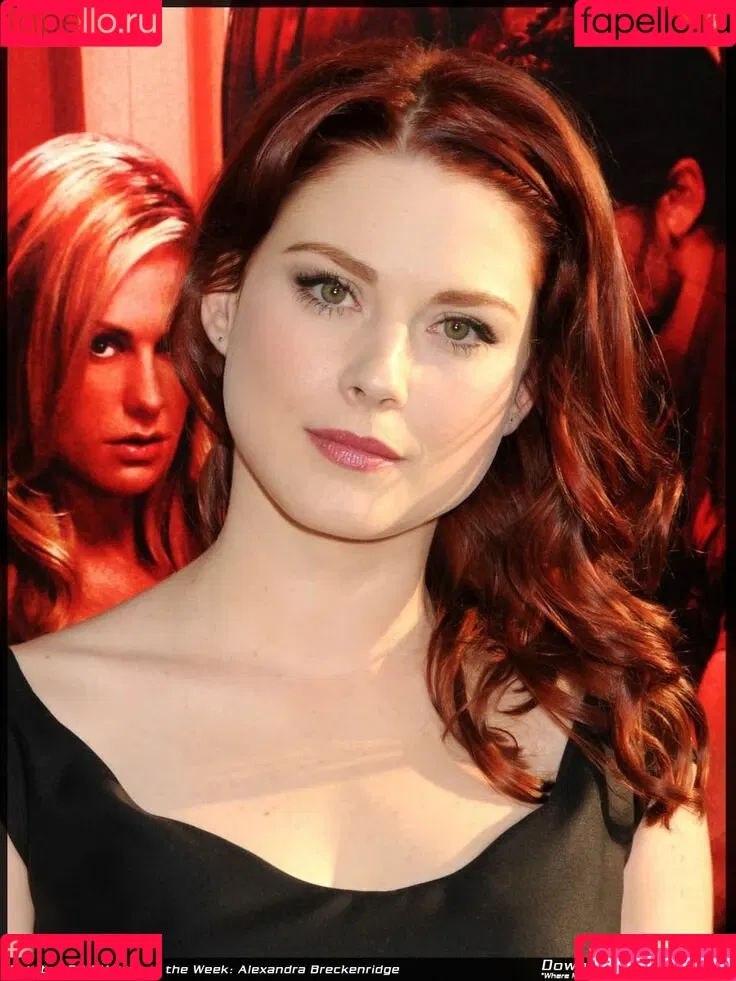 Alexandra Breckenridge Onlyfans Photo Gallery 