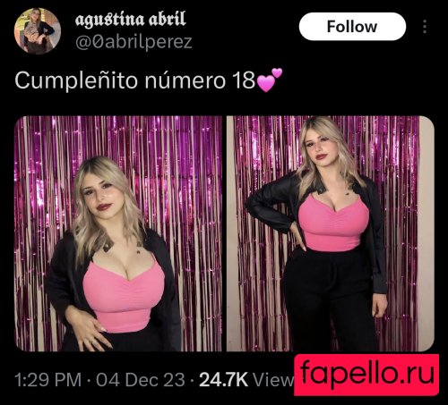 Abril Perez Nude Onlyfans Photo 13