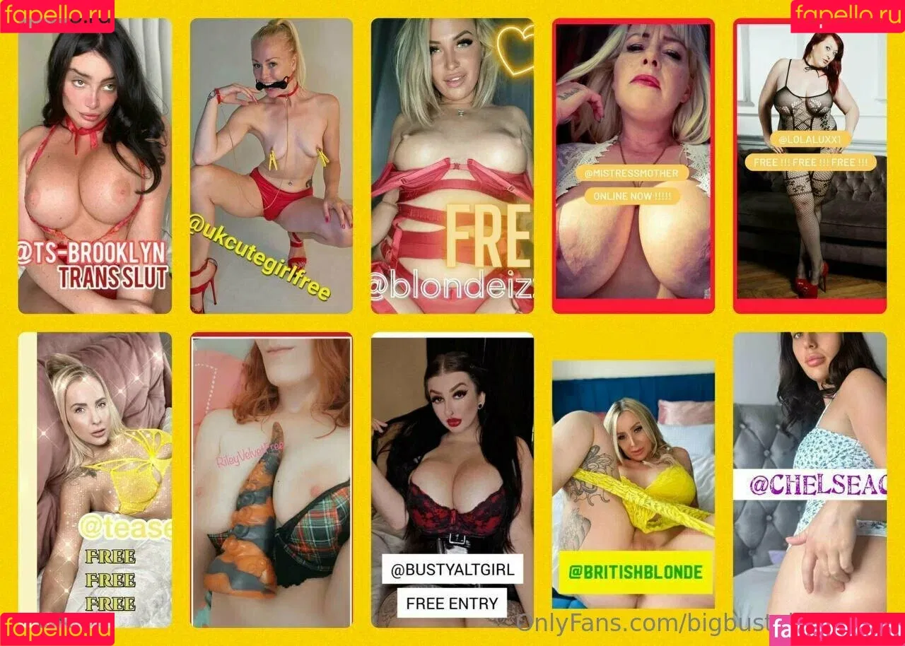bigbustyblondeuk Onlyfans Photo Gallery 