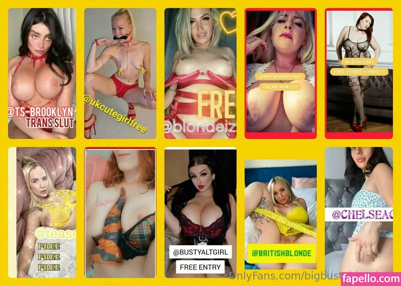 bigbustyblondeuk Onlyfans Photo Gallery 