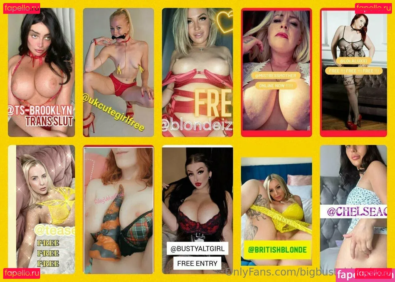 bigbustyblondeuk Onlyfans Photo Gallery 