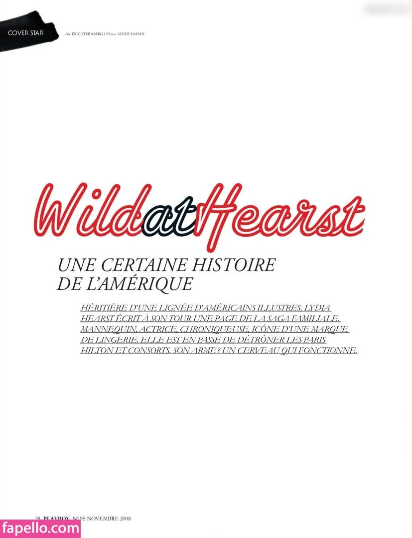 Lydia Hearst Onlyfans Photo Gallery 