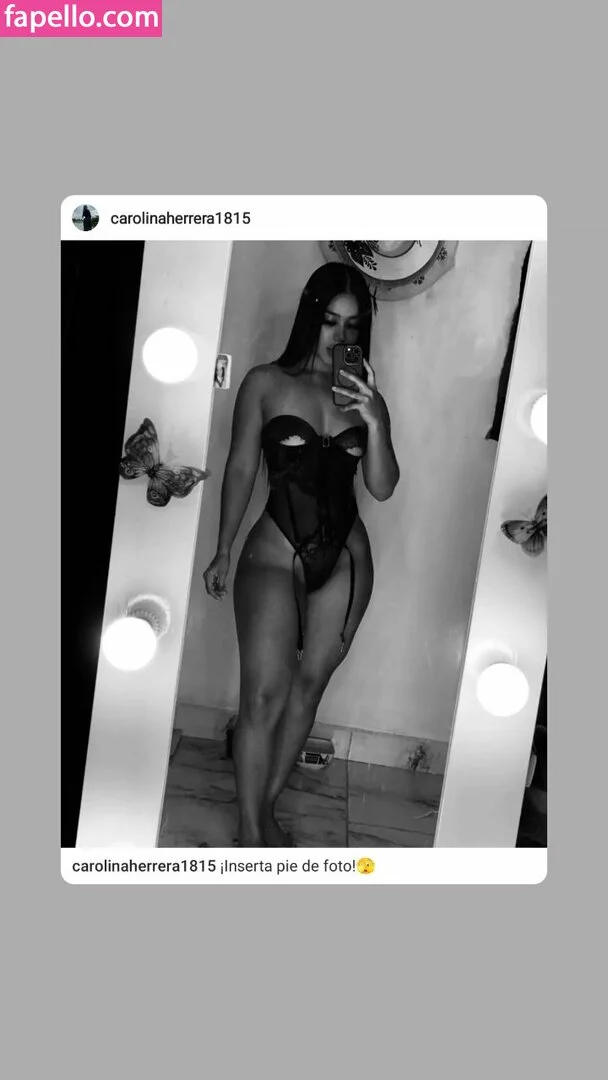 Carolina Herrera Onlyfans Photo Gallery 