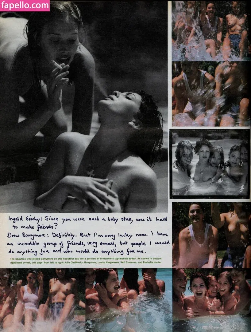 Drew Barrymore Onlyfans Photo Gallery 