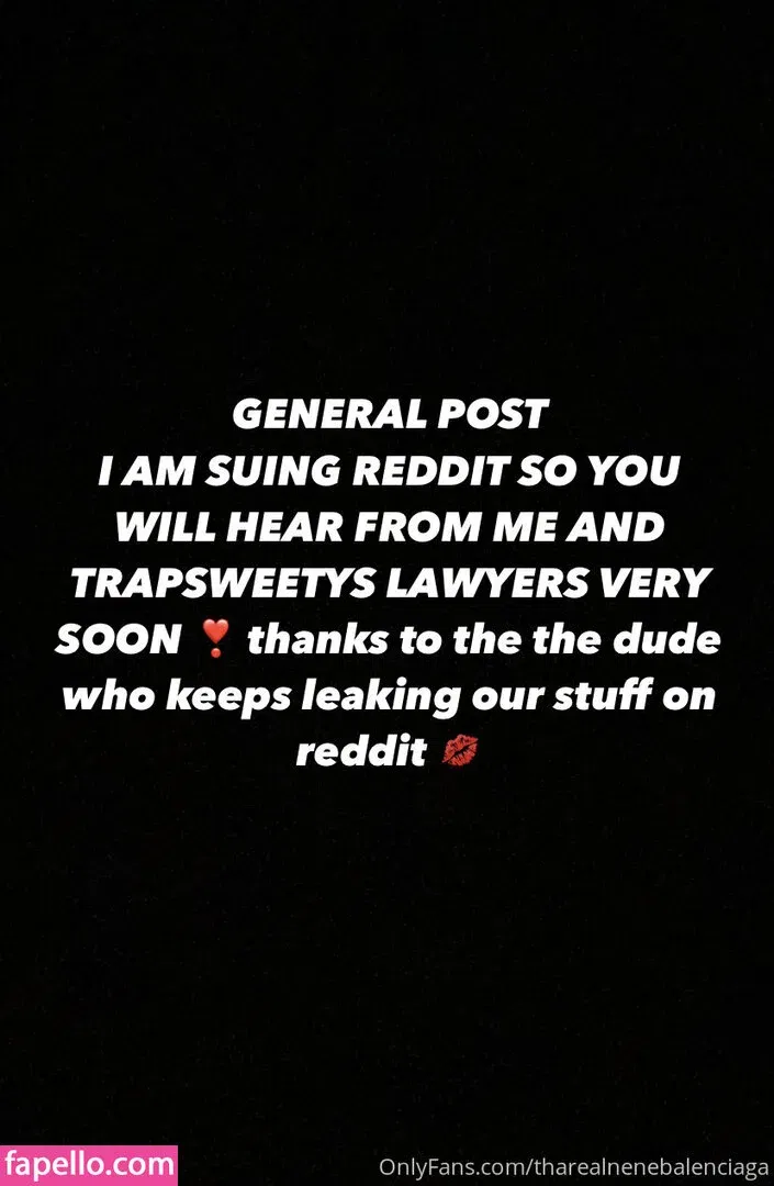 tharealnenebalenciaga Onlyfans Photo Gallery 