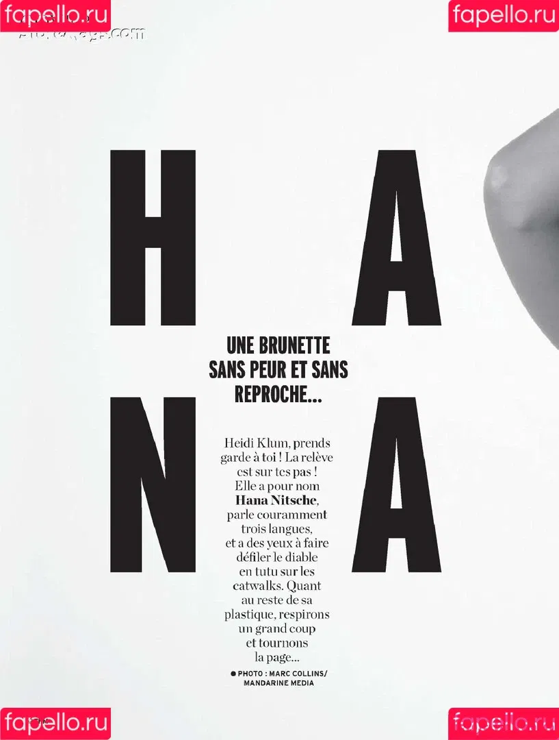 Hana Nitsche Onlyfans Photo Gallery 