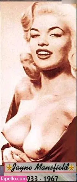 Jayne Mansfield Onlyfans Photo Gallery 