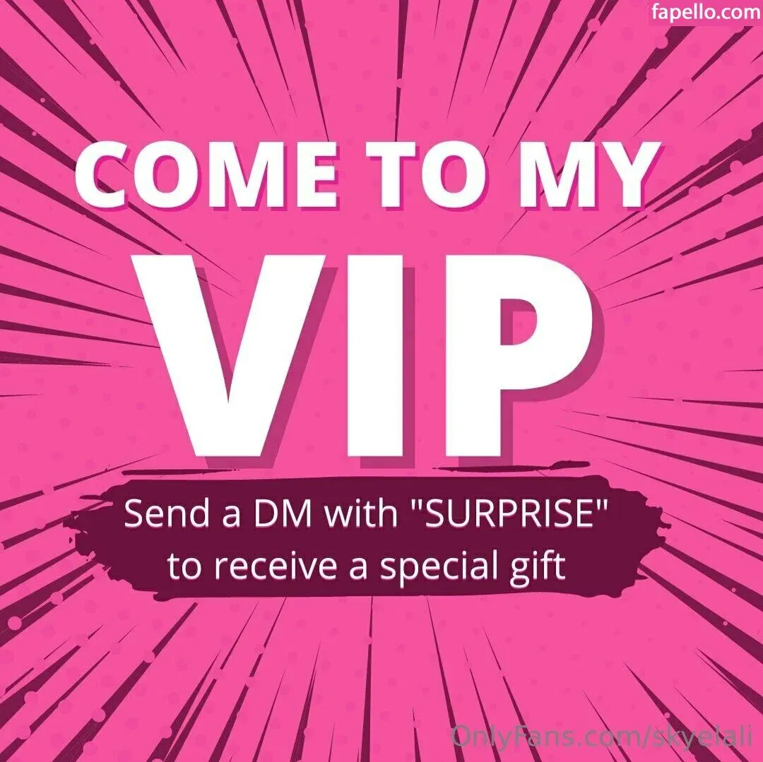 skyelali Onlyfans Photo Gallery 