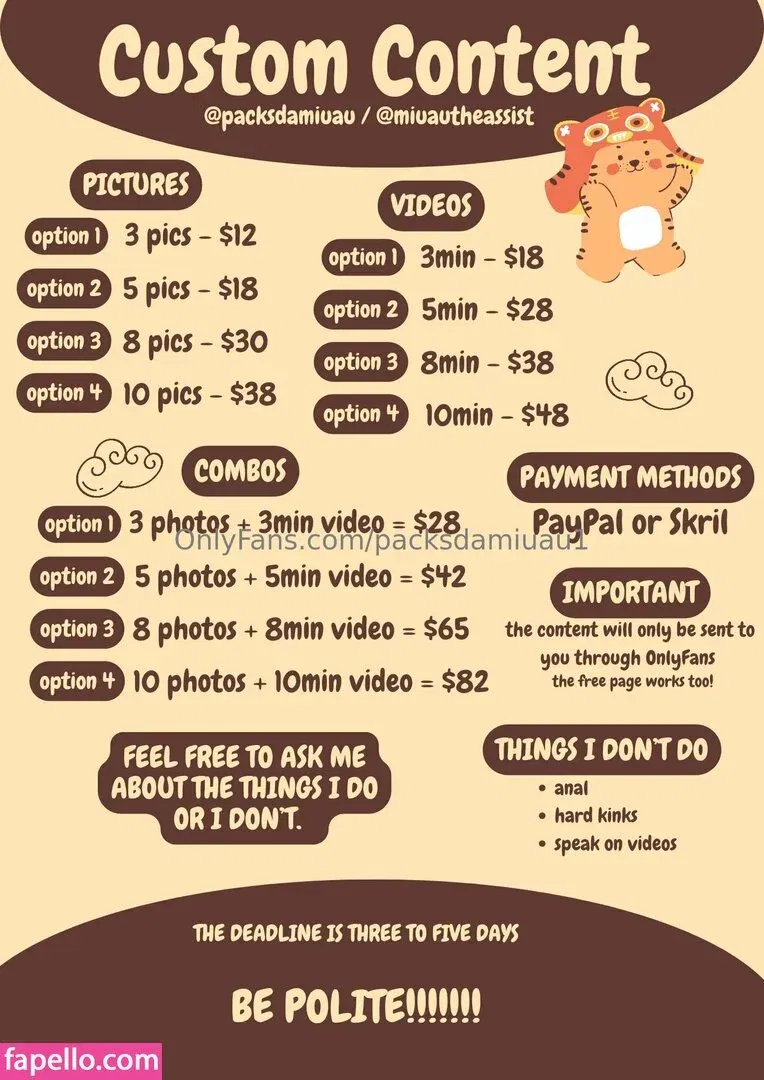 packsdamiuau1 Onlyfans Photo Gallery 