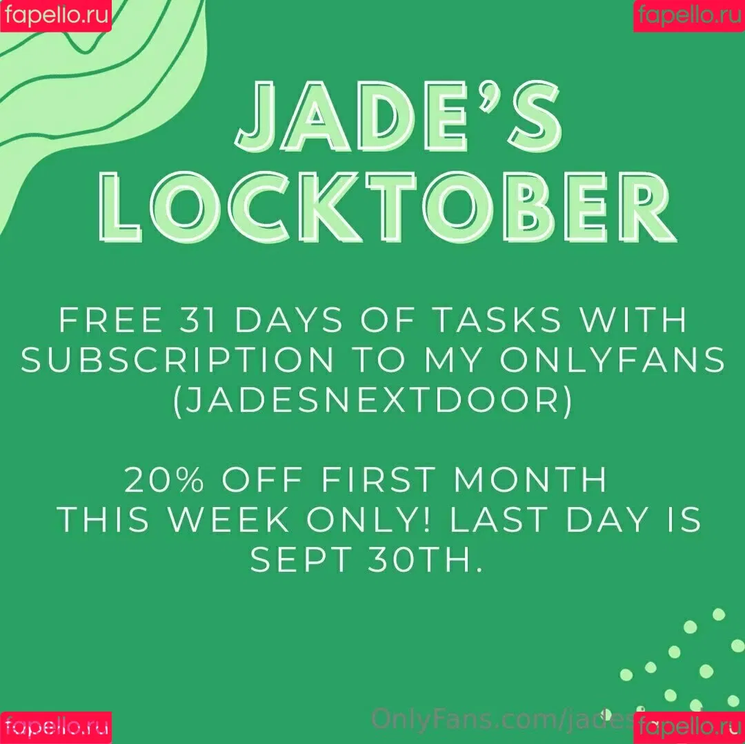 jadesjungles Onlyfans Photo Gallery 
