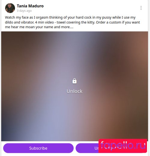 Tania Maduro Nude Onlyfans Photo 27