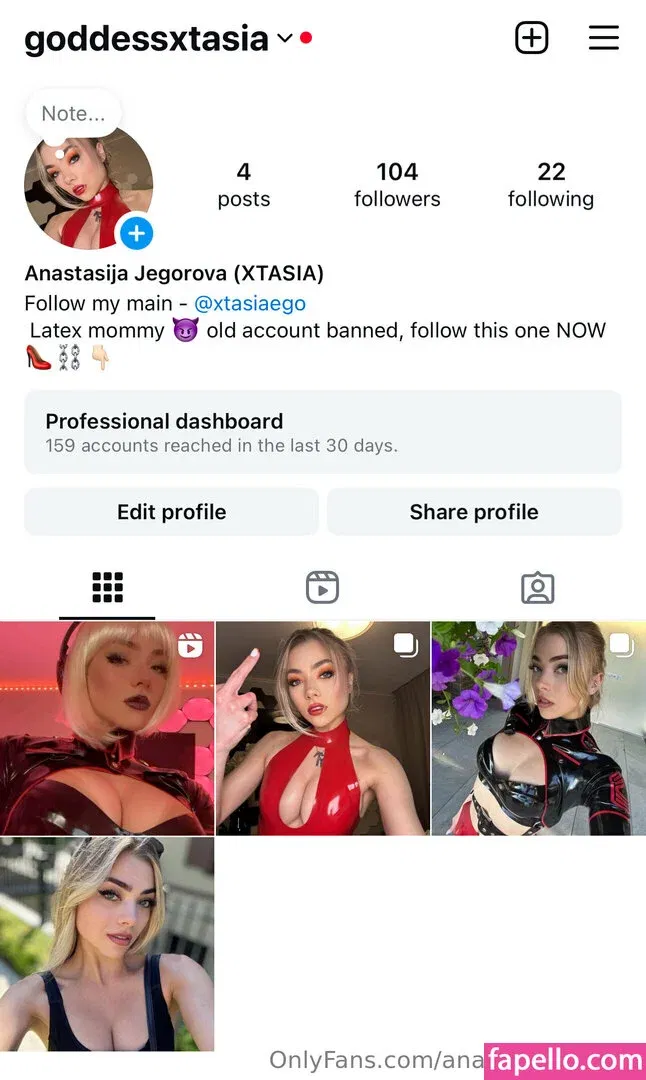 anastasiaegoxxx Onlyfans Photo Gallery 