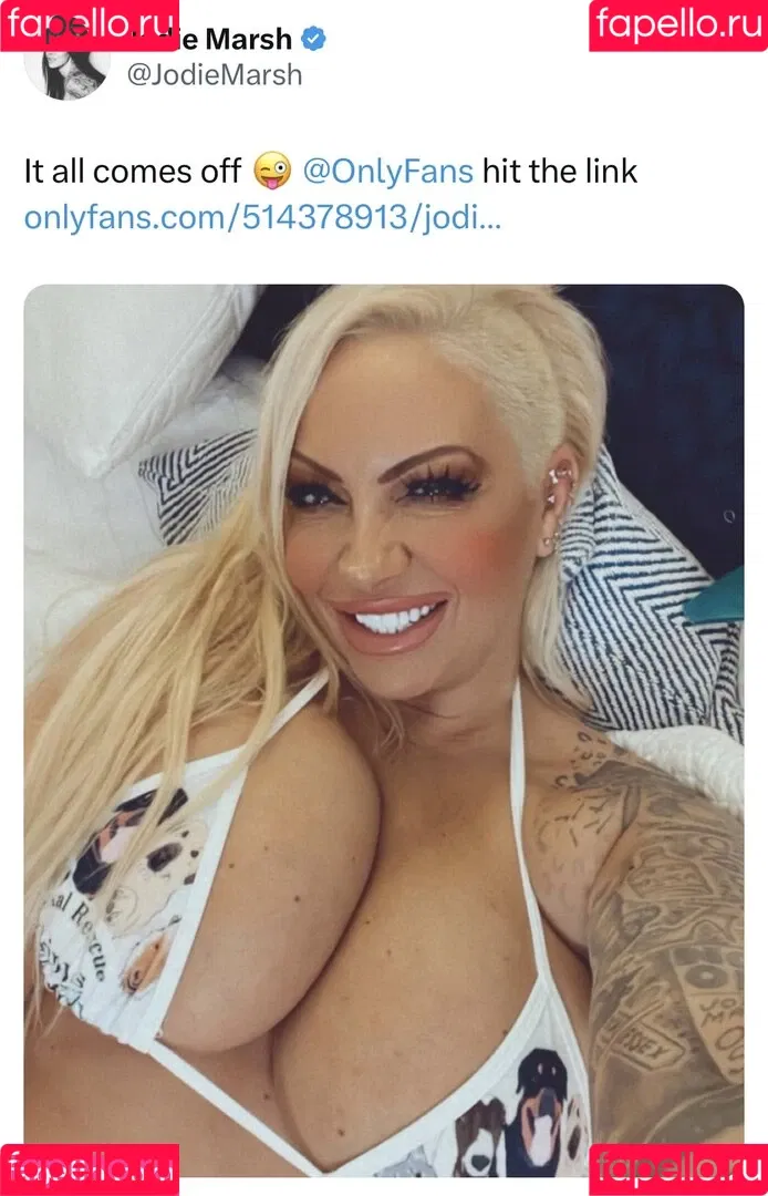 Jodie Marsh / jodiemarsh / jodiemarshtv Nude Leaks OnlyFans Onlyfans Photo Gallery 