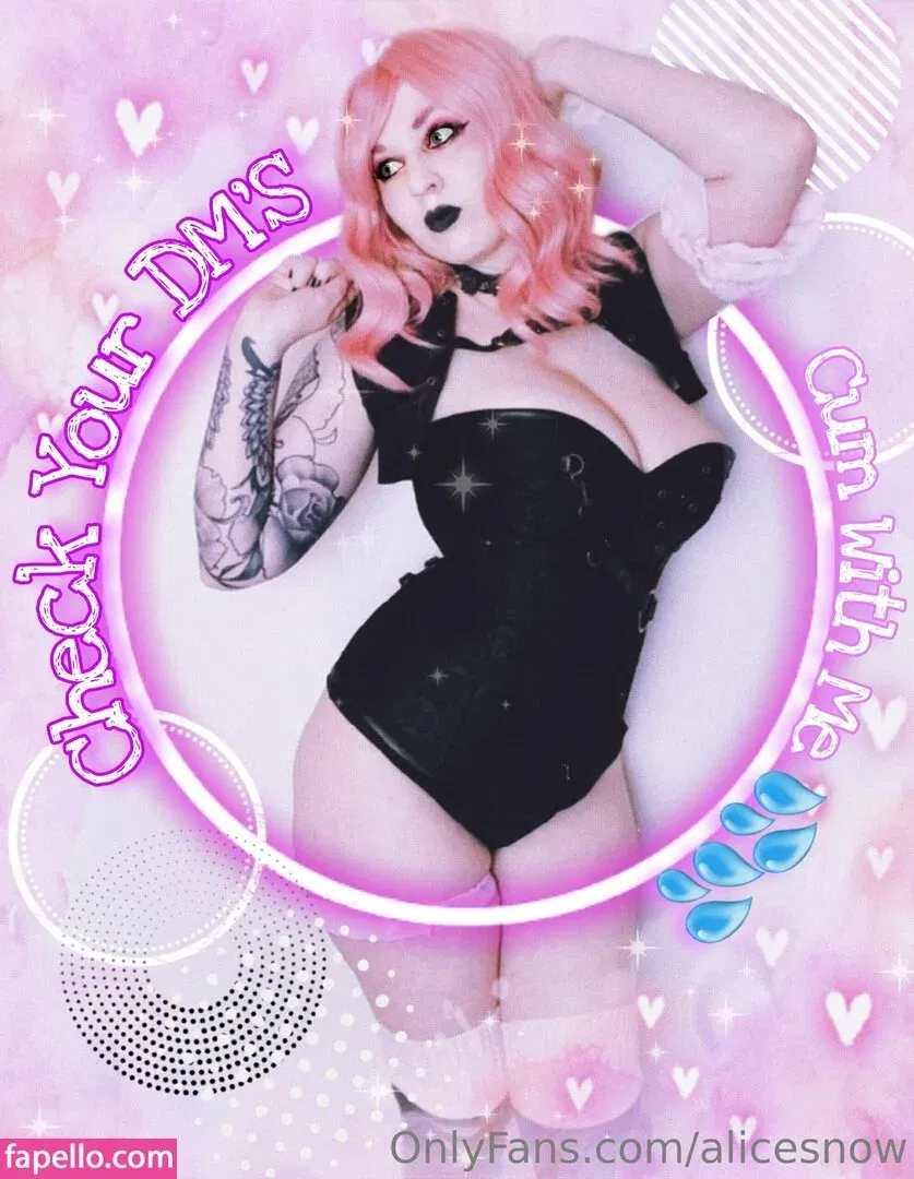 alicesnow / byalicesnow Onlyfans Photo Gallery 