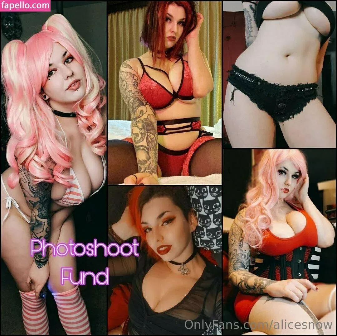 alicesnow / byalicesnow Onlyfans Photo Gallery 
