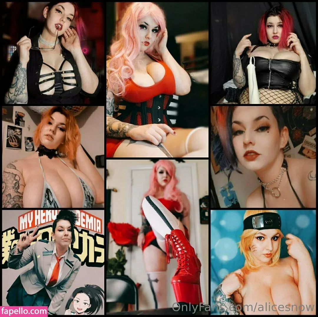 alicesnow / byalicesnow Onlyfans Photo Gallery 
