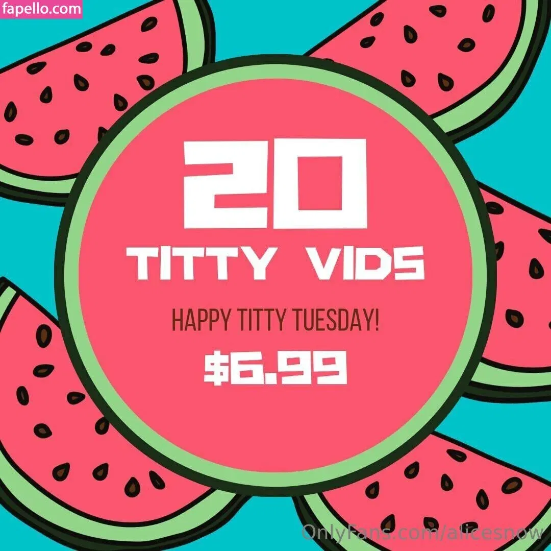 alicesnow / byalicesnow Onlyfans Photo Gallery 