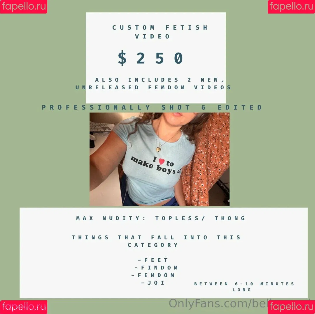bellecreed / only_belle_creed Onlyfans Photo Gallery 