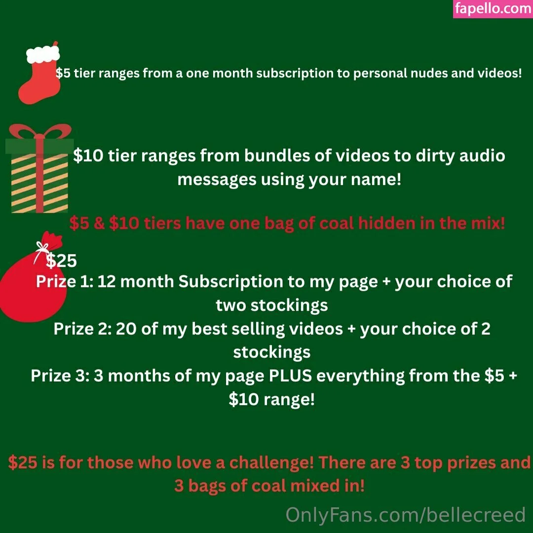 bellecreed / only_belle_creed Onlyfans Photo Gallery 