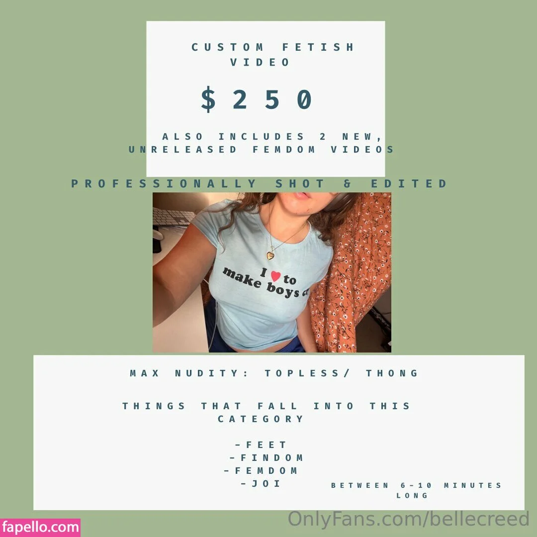 bellecreed / only_belle_creed Onlyfans Photo Gallery 