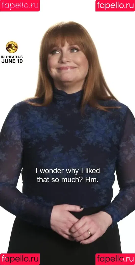 Bryce Dallas Howard / brycedhoward Onlyfans Photo Gallery 