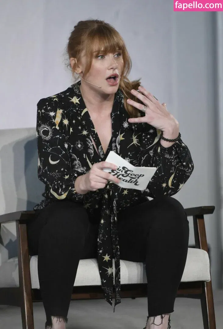 Bryce Dallas Howard / brycedhoward Onlyfans Photo Gallery 