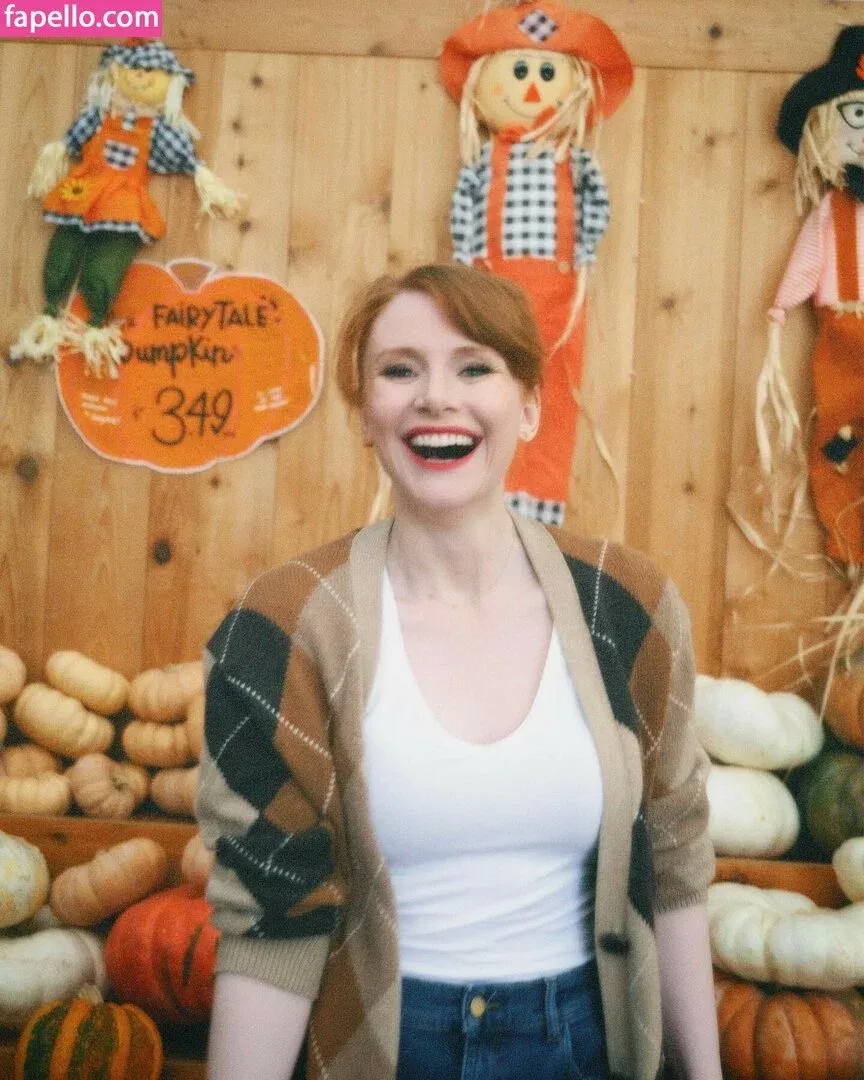 Bryce Dallas Howard / brycedhoward Onlyfans Photo Gallery 