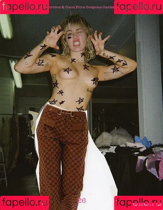 Miley Cyrus / MileyCyrus Onlyfans Photo Gallery 