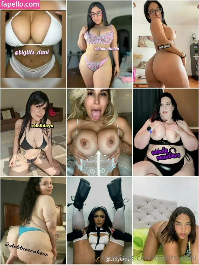 biglittledani / bigtits_dani Onlyfans Photo Gallery 