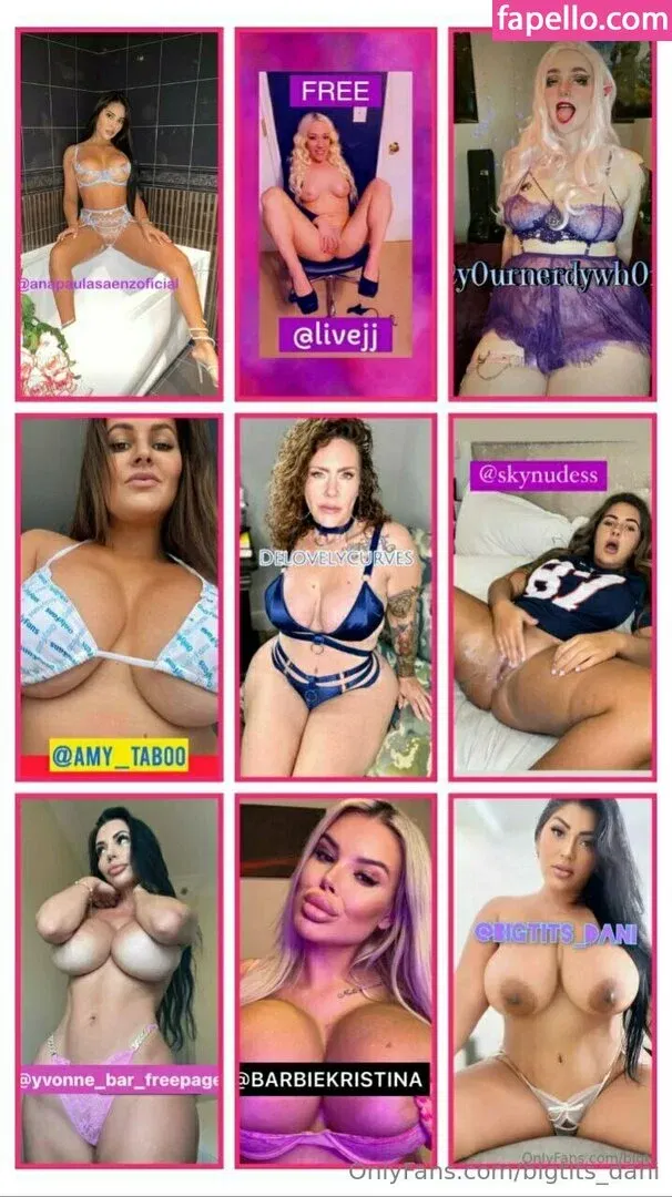 biglittledani / bigtits_dani Onlyfans Photo Gallery 