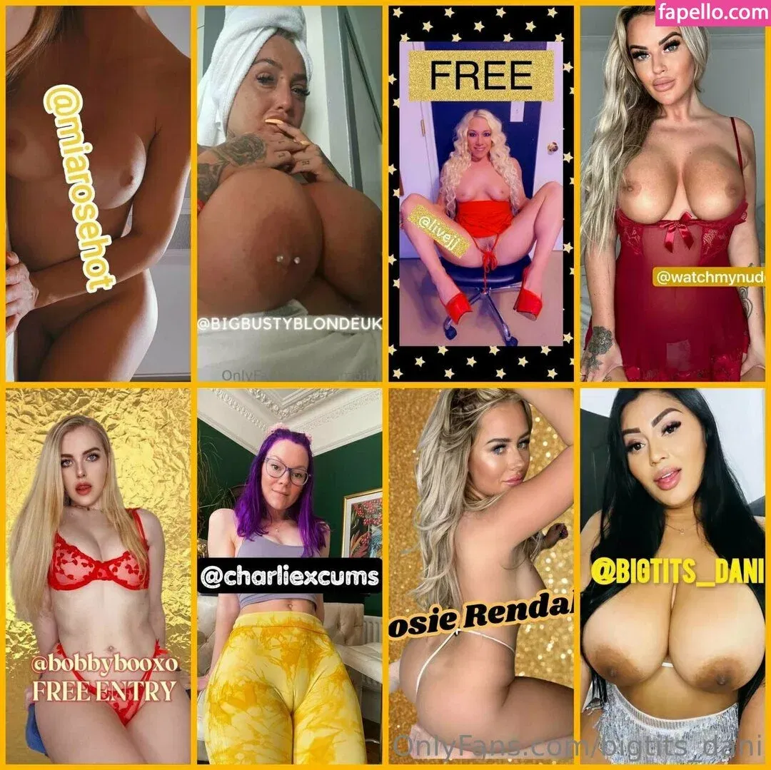 biglittledani / bigtits_dani Onlyfans Photo Gallery 