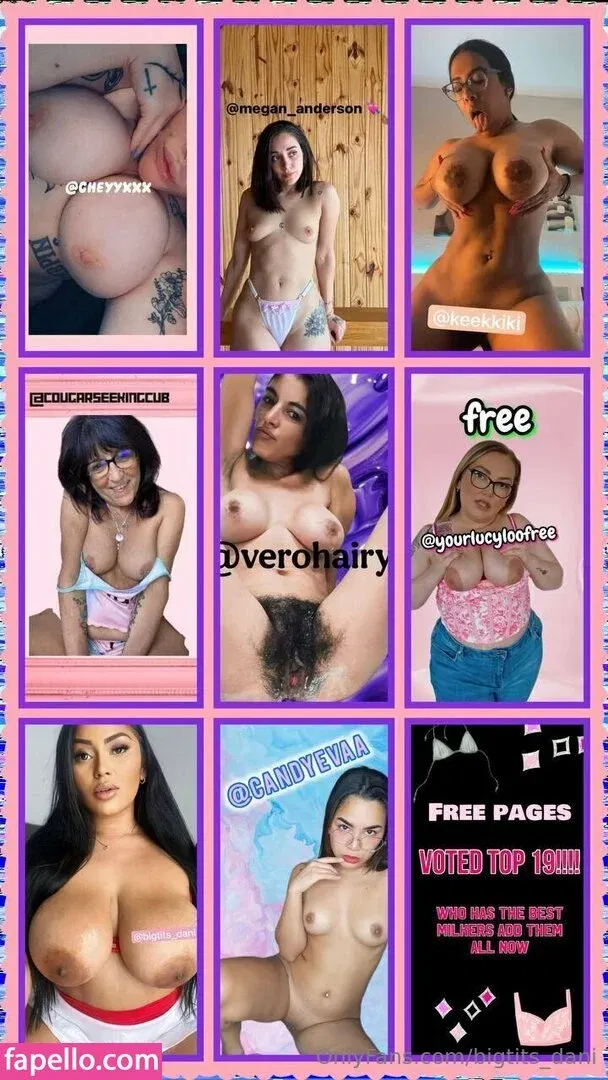 biglittledani / bigtits_dani Onlyfans Photo Gallery 