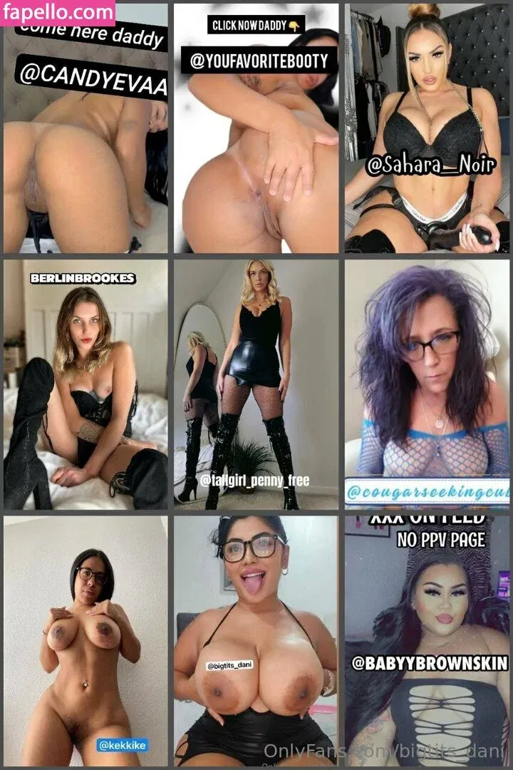 biglittledani / bigtits_dani Onlyfans Photo Gallery 