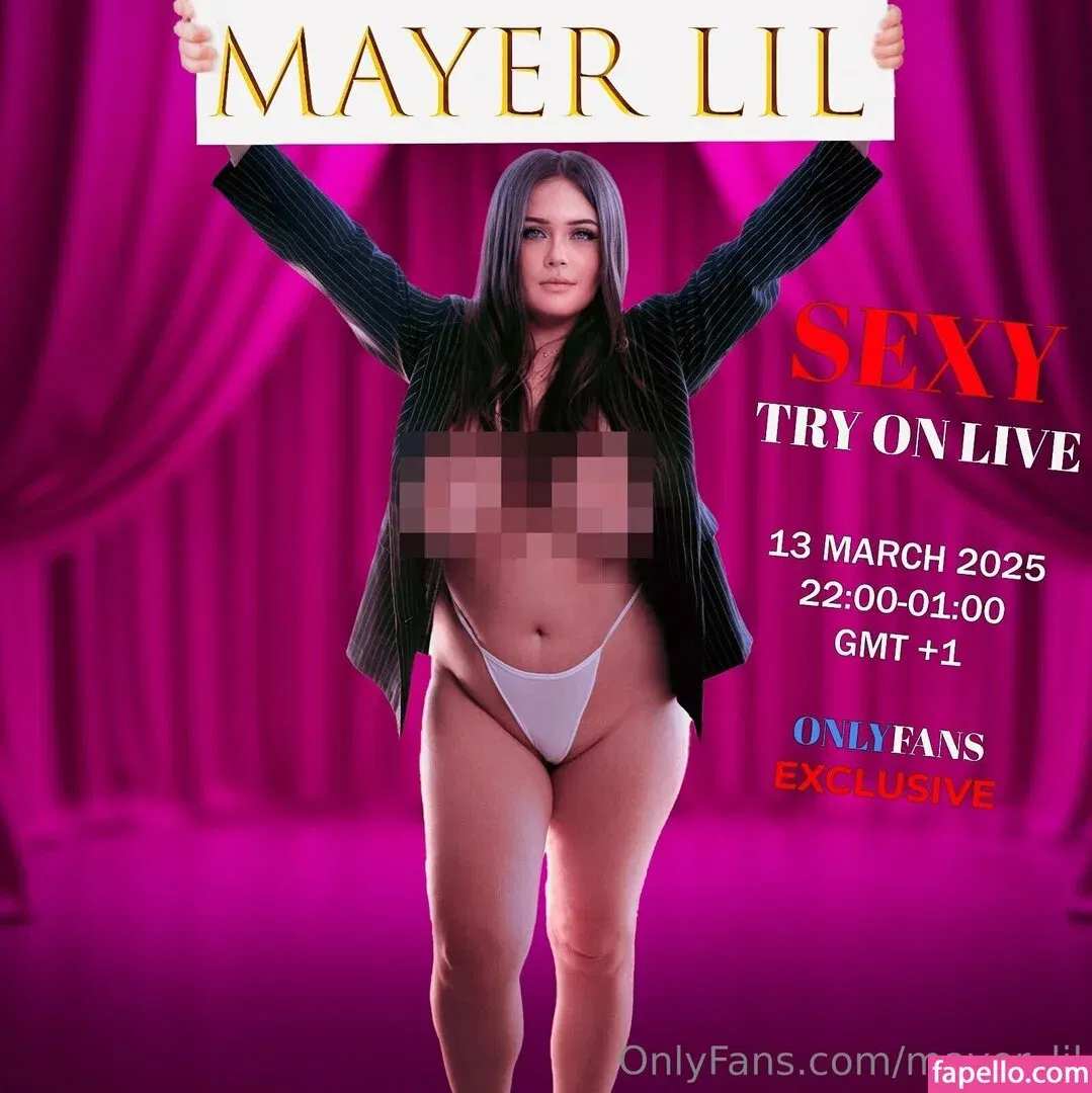 Mayer Lil / mayer_lil / mayer_lila Onlyfans Photo Gallery 
