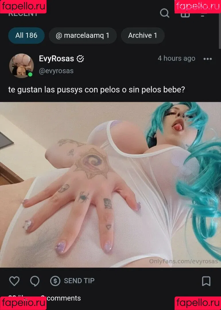 Evy Rosas / evy_rosas / evyrosas Onlyfans Photo Gallery 