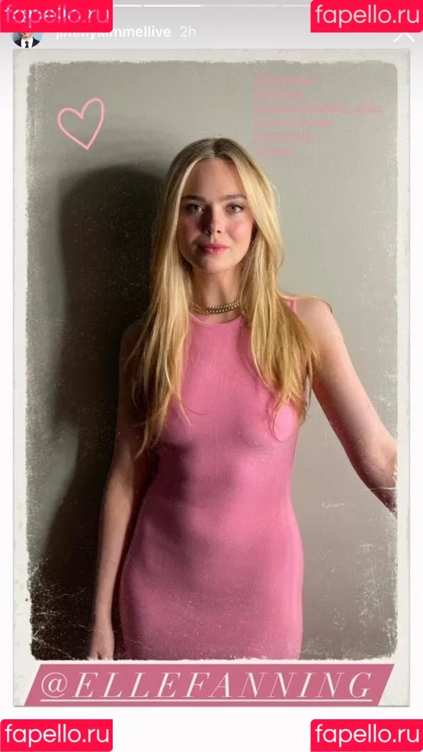 Elle Fanning / ellefanning Onlyfans Photo Gallery 