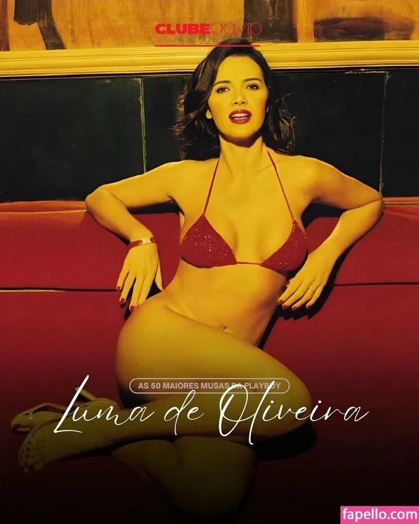 Luma De Oliveira / lumadeoliveiraoficial Onlyfans Photo Gallery 