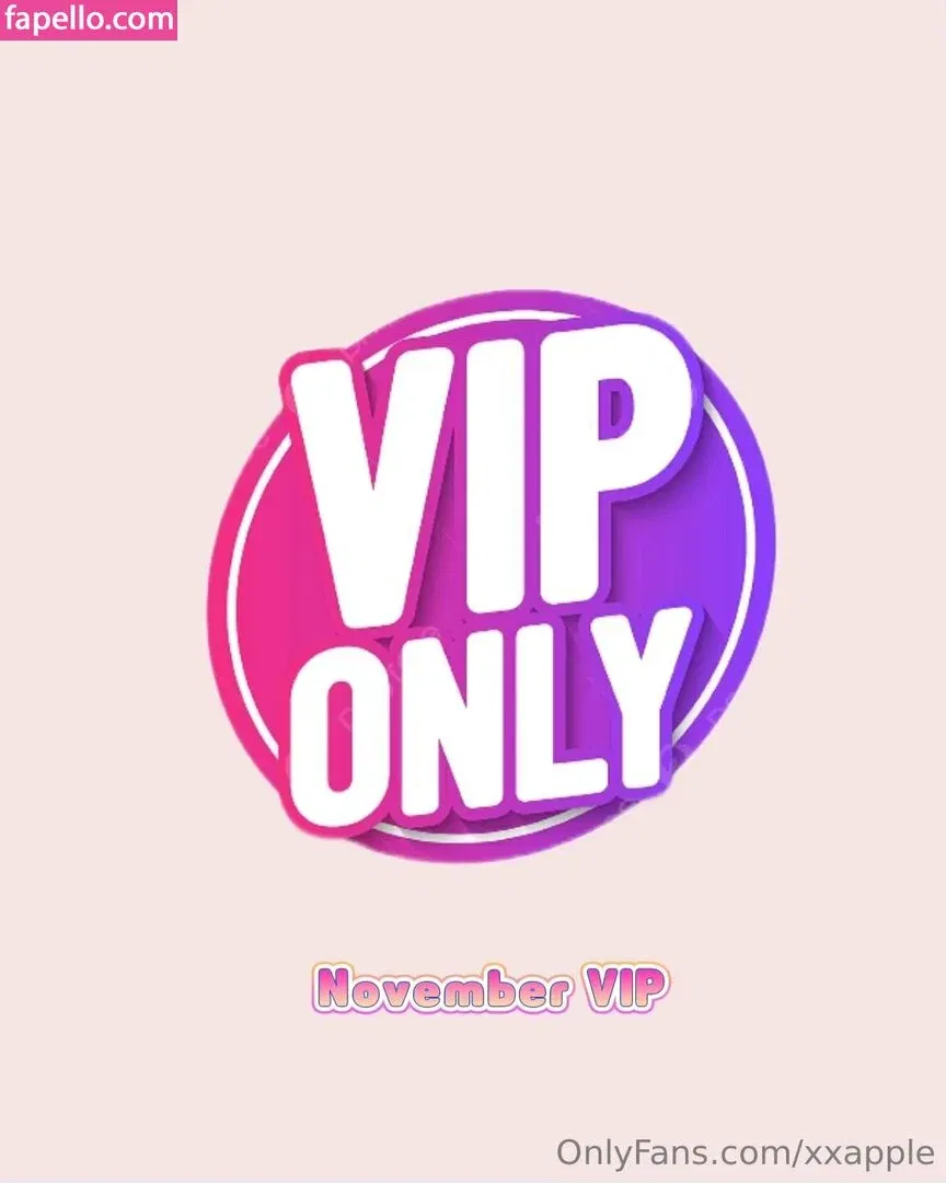 xxapple / xxapple_e Onlyfans Photo Gallery 
