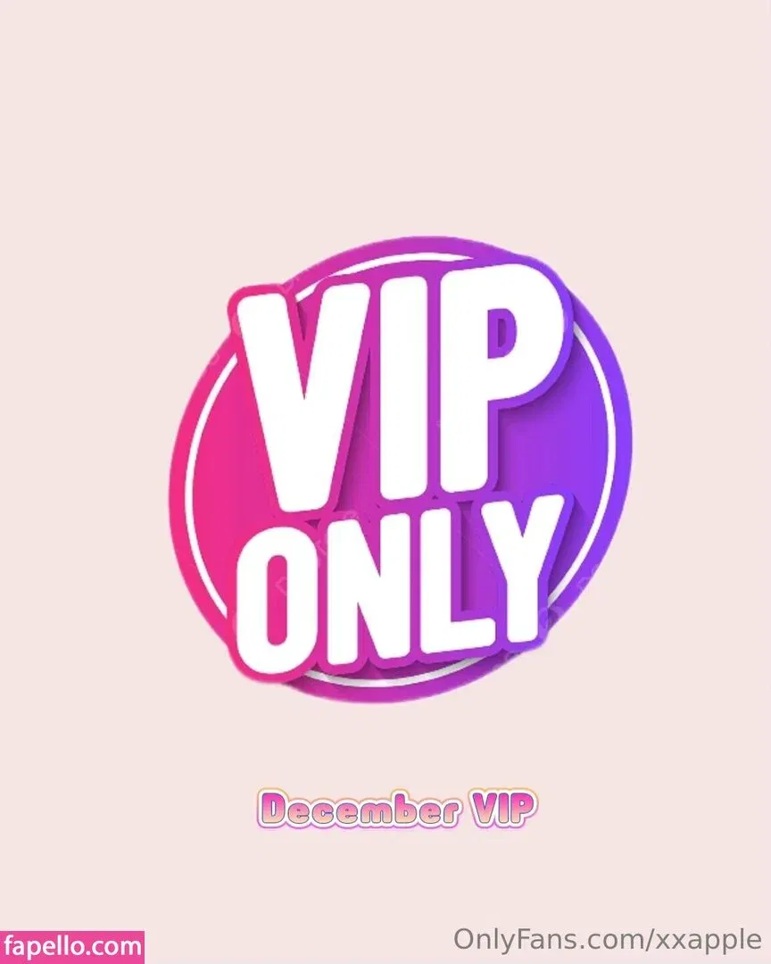 xxapple / xxapple_e Onlyfans Photo Gallery 