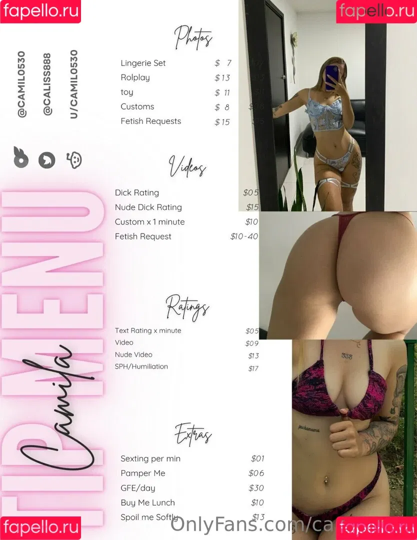 camil.o0530 / camil0530 Onlyfans Photo Gallery 